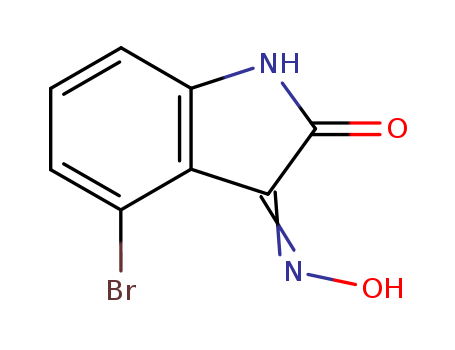 1H-Indole-2,3-dione, 4-bromo-, 3-oxime