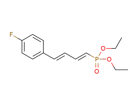 diethyl ((1E,3E)-4-(4-fluorophenyl)buta-1,3-dien-1-yl)phosphonate