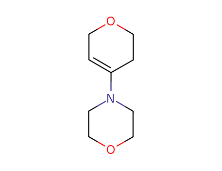 Molecular Structure of 72250-03-4 (morpholine enamine of tetrahydro-4H-pyran-4-one)