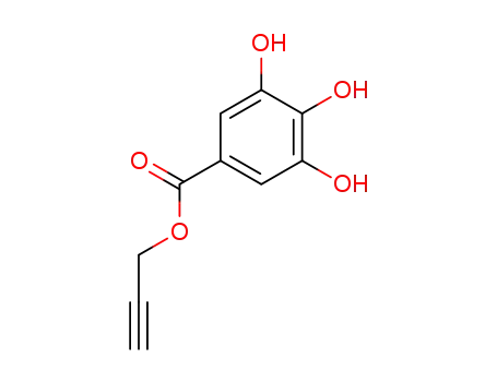 Molecular Structure of 343346-24-7 (Benzoic acid, 3,4,5-trihydroxy-, 2-propynyl ester (9CI))