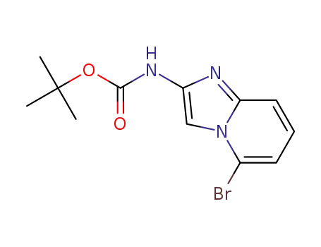 5-bromoimidazo[1,2-a]pyridin-2-ylaminocarboxylic acid tert-butyl ester