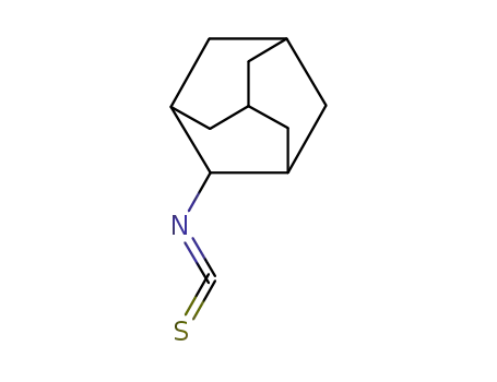 Molecular Structure of 65068-86-2 (2-ADAMANTANE ISOTHIOCYANATE)