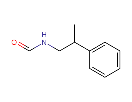 Molecular Structure of 85070-52-6 (rac-N-(2-phenylpropyl)formamide)