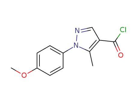 1-(4-Methoxyphenyl)-5-methyl-1H-pyrazole-4-carbonyl chloride