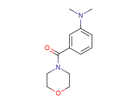 Morpholine, 4-(m-(dimethylamino)benzoyl)-