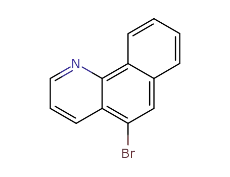 Molecular Structure of 854046-61-0 (5-bromobenzo[h]quinoline)