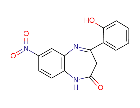 4-(2-hydroxyphenyl)-7-nitro-2,3-dihydro-1H-1,5-benzodiazepin-2-one