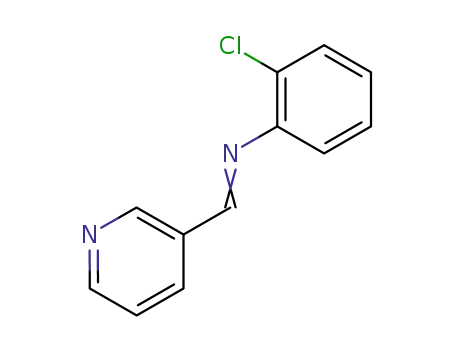 2- 클로로 -N- (3- 피리 디닐 메틸렌) 벤젠 아민