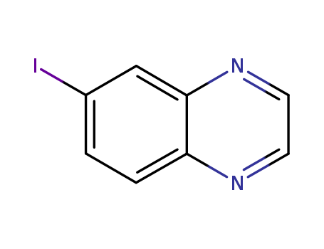 Quinoxaline, 6-iodo- (9CI)
