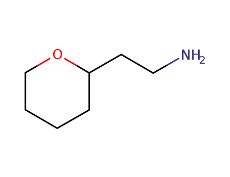 Molecular Structure of 40500-01-4 (2-(TETRAHYDRO-PYRAN-2-YL)-ETHYLAMINE)