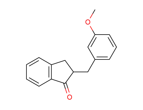 2-[(3-Methoxyphenyl)methyl]-2,3-dihydro-1H-inden-1-one
