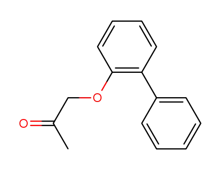 Molecular Structure of 15422-23-8 (1-(biphenyl-2-yloxy)propan-2-one)