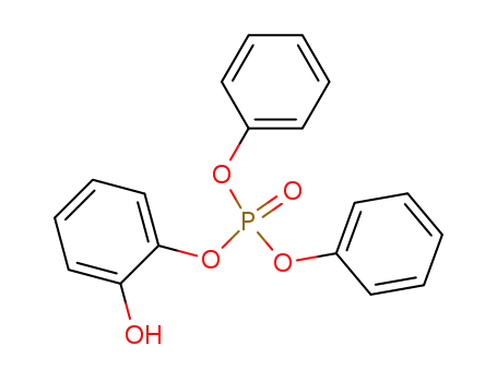 Molecular Structure of 138079-34-2 (Phosphoric acid, 2-hydroxyphenyl diphenyl ester)