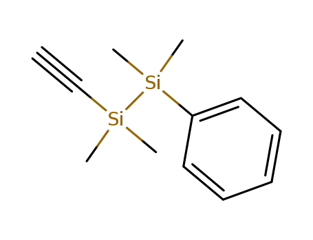 1-Ethynyl-1,1,2,2-tetramethyl-2-phenyl-disilane