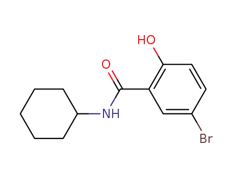 5-bromo-2-hydroxy-benzoic acid cyclohexylamide