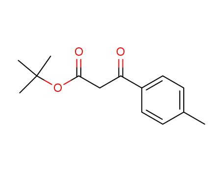 Molecular Structure of 122334-39-8 (BETA-OXO-4-METHYL-BENZENEPROPANOIC ACID 1,1-DIMETHYLETHYL ESTER)