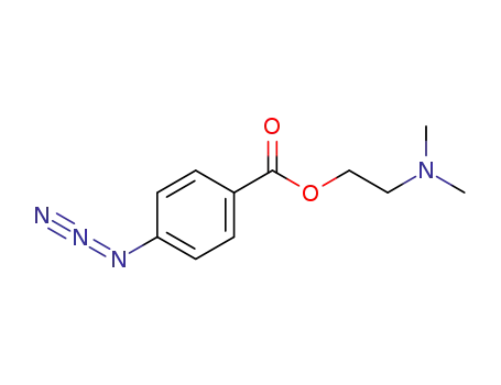 Molecular Structure of 84389-35-5 (2-(dimethylamino)ethyl 4-azidobenzoate)