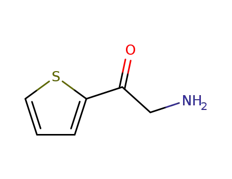 Molecular Structure of 313276-47-0 (2-AMINO-1-THIOPHEN-2-YL-ETHANONE)