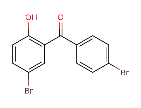 Molecular Structure of 1393708-78-5 ((5-bromo-2-hydroxyphenyl)(4-bromophenyl)methanone)