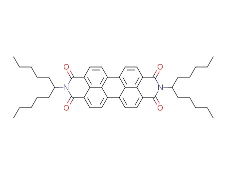 Molecular Structure of 110590-83-5 (2,9-di(undecan-6-yl)anthra[2,1,9-def:6,5,10-d'e'f']diisoquinoline-1,3,8,10(2H,9H)-tetraone)