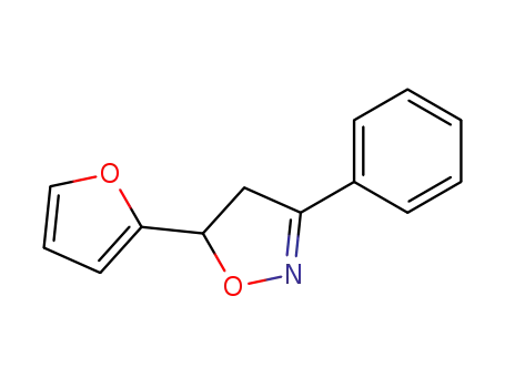 5-(furan-2-yl)-3-phenyl-4,5-dihydroisoxazole