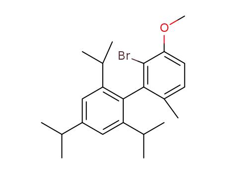 2-bromo-2',4',6'-triisopropyl-3-methoxy-6-methylbiphenyl