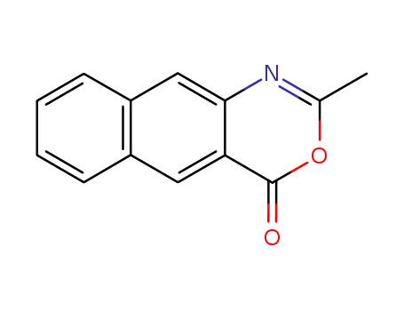 2-methyl-4H-naphth<2,3-d><1,3>oxazin-4-one