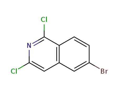 6-Bromo-1,3-dichloroisoquinoline cas  552331-05-2