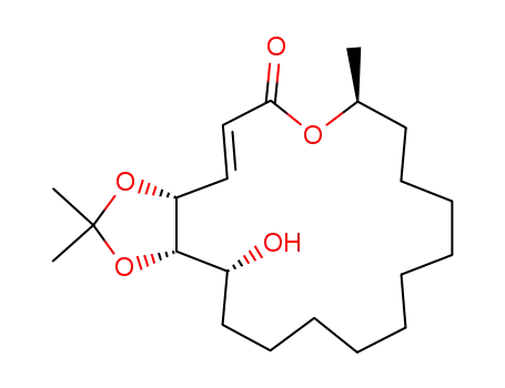 (1R,2E,6S,17R,18S)-17-Hydroxy-6,20,20-trimethyl-5,19,21-trioxabicyclo<16.3.0>henicos-2-en-4-on