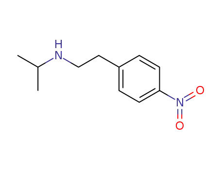 Molecular Structure of 5394-52-5 (N-[2-(4-nitrophenyl)ethyl]propan-2-amine)