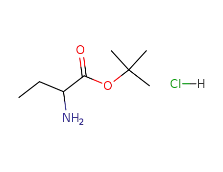 Molecular Structure of 53956-05-1 (H-ABU-OTBU HCL)