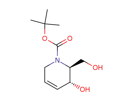 (2S,3R)-1(2H)-피리딘카복실산, 3,6-DIHYDRO-3-HYDROXY-2-(HYDROXYMETHYL)-, 1,1-디메틸에틸 에스테르