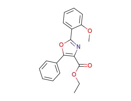 ethyl 2-(2-methoxyphenyl)-5-phenyloxazole-4-carboxylate