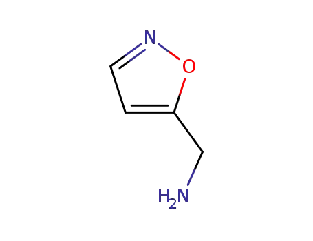 Molecular Structure of 401647-18-5 (C-ISOXAZOL-5-YL-METHYLAMINE)