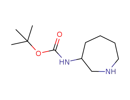 Carbamic acid, (hexahydro-1H-azepin-3-yl)-, 1,1-dimethylethyl ester (9CI)