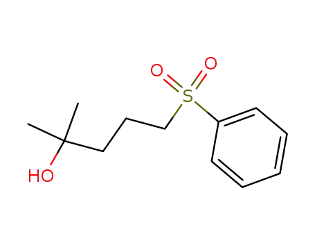 2-methyl-5-(phenylsulfonyl)pentan-2-ol