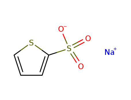 Molecular Structure of 3969-53-7 (SODIUM 2-THIOPHENESULFONATE)