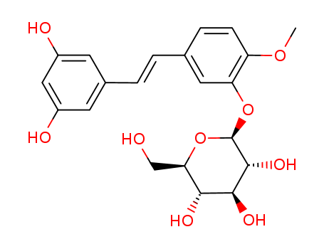Rhapontigenin 3'-O-glucoside