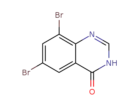 Molecular Structure of 17518-85-3 (6,8-DIBROMO-4-QUINAZOLONE)