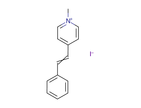 Pyridinium,1-methyl-4-(2-phenylethenyl)-, iodide (1:1) cas  10129-70-1