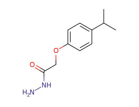 Molecular Structure of 443905-53-1 (2-(4-ISOPROPYLPHENOXY)ACETOHYDRAZIDE)