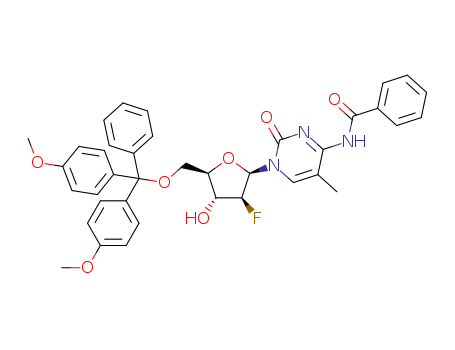 N4-Benzoyl-2'-deoxy-5'-O-DMT-2'-fluoro-5-methylcytidine
