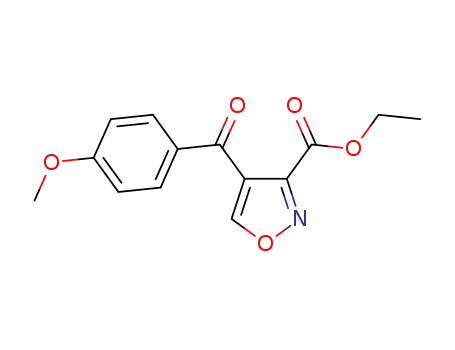 에틸 4-(4-메톡시벤조일)이속사졸-3-카르복실레이트