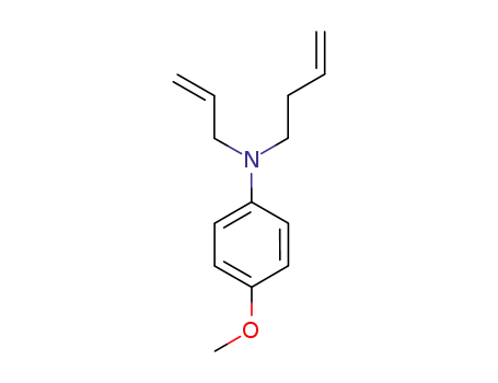 N-allyl-N-(but-3-enyl)-4-methoxybenzenamine