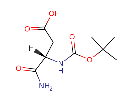 Butanoic acid,4-amino-3-[[(1,1-dimethylethoxy)carbonyl]amino]-4-oxo-, (3S)-