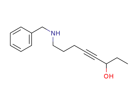 8-(benzylamino)oct-4-yn-3-ol