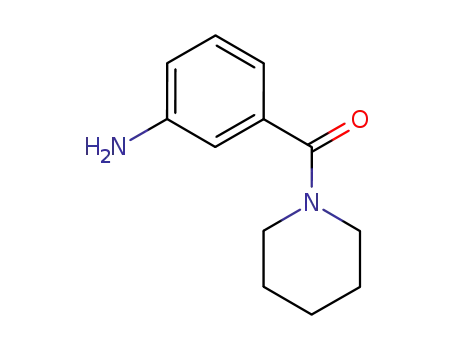 Molecular Structure of 77201-13-9 ((3-AMINO-PHENYL)-PIPERIDIN-1-YL-METHANONE)