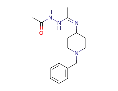 (Z)-N'-(1-(1-benzylpiperidin-4-ylimino)ethyl)acetohydrazide