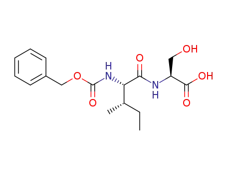 Molecular Structure of 212612-25-4 (Z-Ile-Ser-OH)