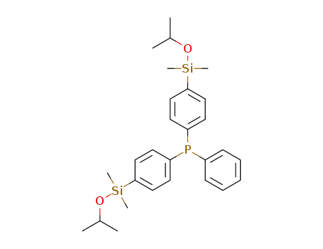 bis(4-(isopropoxydimethylsilyl)phenyl)(phenyl)phosphane
